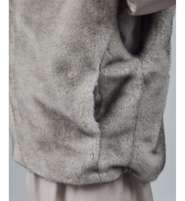 SALON adam et rope'「【WEB限定】グラデーションファージレ」|ベスト・ジレ|