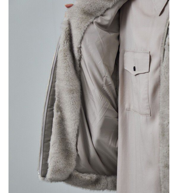 SALON adam et rope'「【WEB限定】グラデーションファージレ」|ベスト・ジレ|