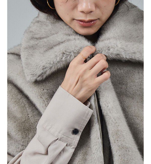 SALON adam et rope'「【WEB限定】グラデーションファージレ」|ベスト・ジレ|