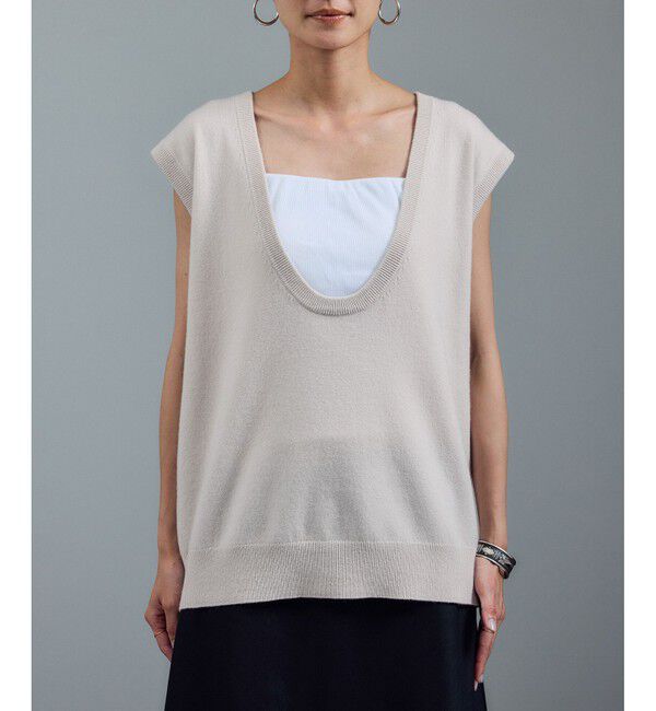 SALON adam et rope'「【extreme cashmere（エクストリーム・カシミア）】lord / ロードベスト」|ベスト・ジレ|