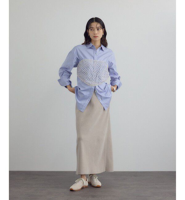 SALON adam et rope'「マクラメ編みストール」|ストール|