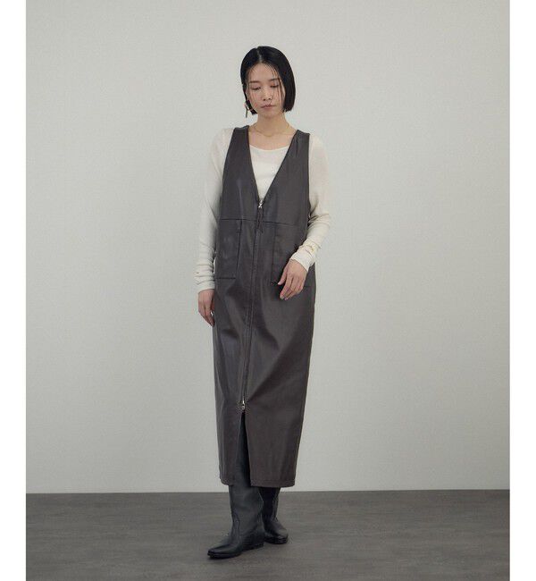 SALON adam et rope'「Hug Silkラウンドネックプルオーバー 3 / 新色追加」|Tシャツ・カットソー|