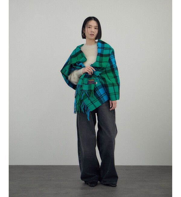 SALON adam et rope'「【TWEEDMILL（ツイードミル）】Knee Rug（大判ストール）」|マフラー|