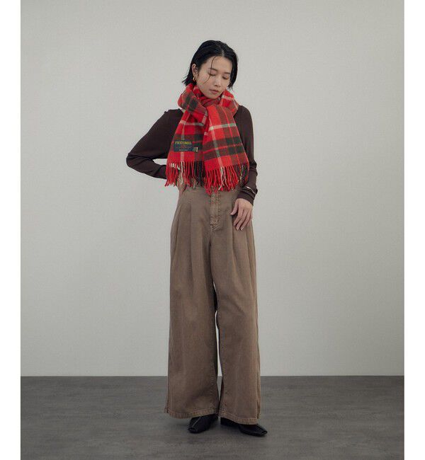 SALON adam et rope'「【TWEEDMILL（ツイードミル）】Knee Rug（大判ストール）」|マフラー|