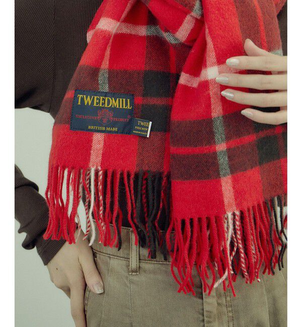 SALON adam et rope'「【TWEEDMILL（ツイードミル）】Knee Rug（大判ストール）」|マフラー|