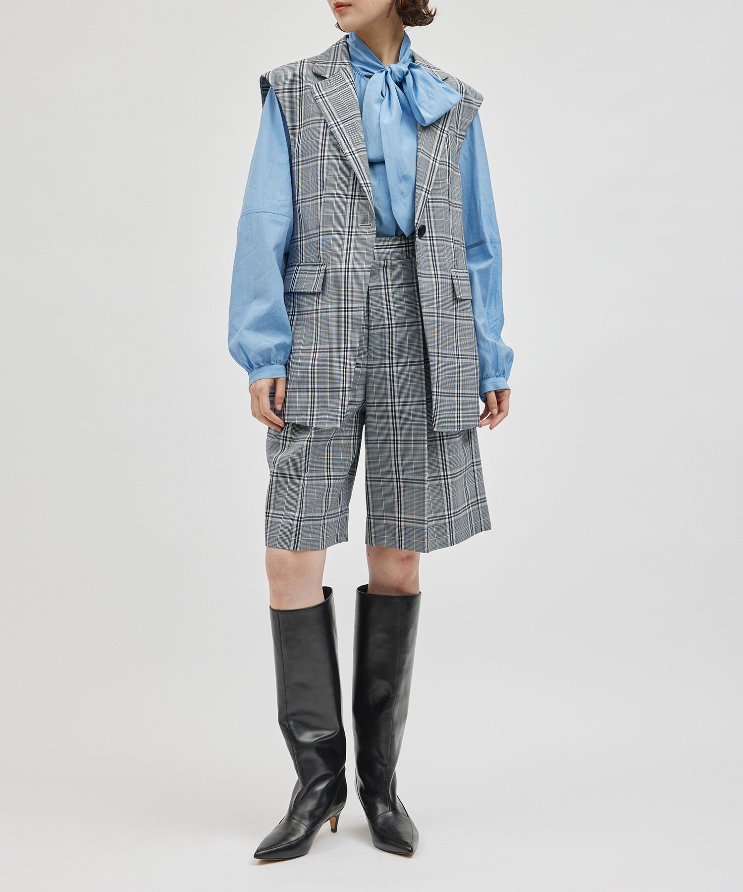 ROPE「ウールモヘヤ　OVER GILET /セットアップ対応」|ベスト・ジレ|