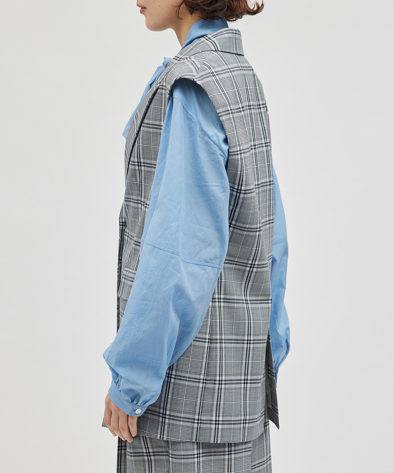 ROPE「ウールモヘヤ　OVER GILET /セットアップ対応」|ベスト・ジレ|