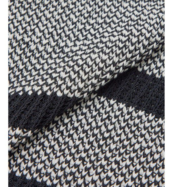 ROPE「モノトーン透かし柄ニットベスト」|ベスト・ジレ|