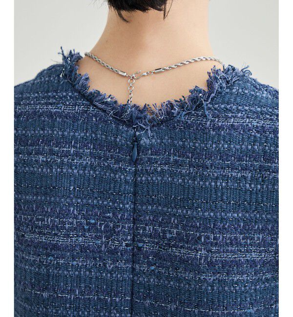 ROPE「 【GIOLICA（ジオリカ）】別注TWEED V OP（ワンピース）」|ワンピース|