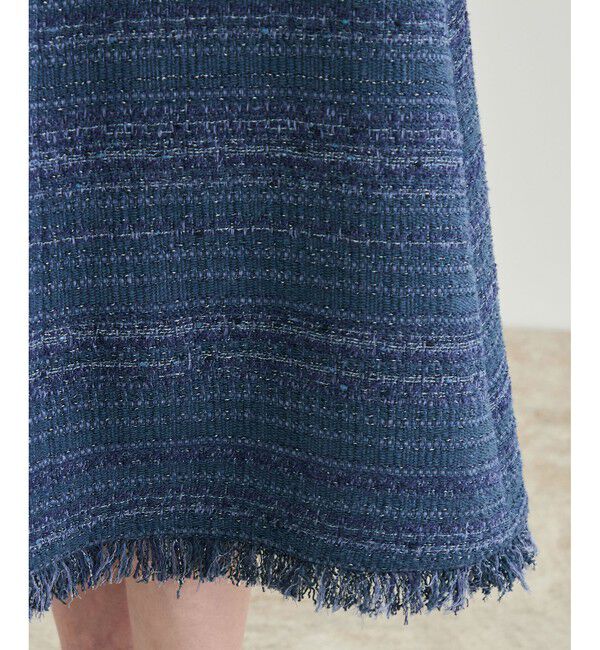 ROPE「 【GIOLICA（ジオリカ）】別注TWEED V OP（ワンピース）」|ワンピース|