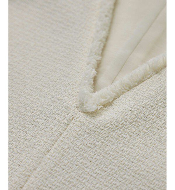 ROPE「【洗える】【WEB・一部店舗限定】サマーツイードオーバージレ」|ベスト・ジレ|