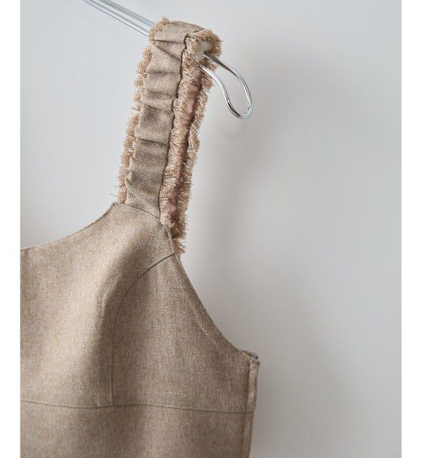 VIS「サマーツイードフリンジビスチェ」|ベスト・ジレ|