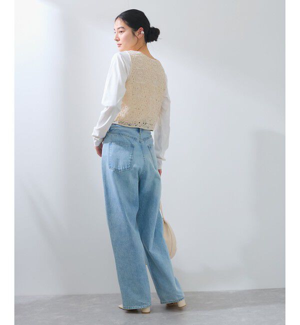 VIS「【WEB限定】【前後2WAY】サマーレースベスト」|ベスト・ジレ|