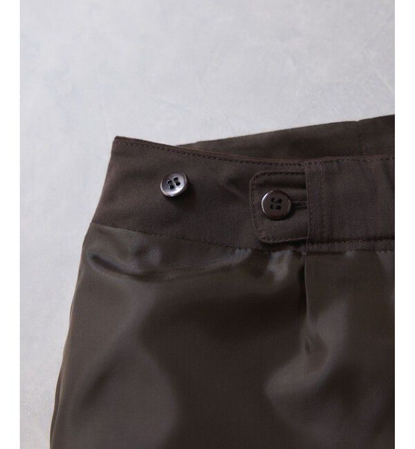 VIS「釦ポイントスエードライクミニスカート」|スカート|