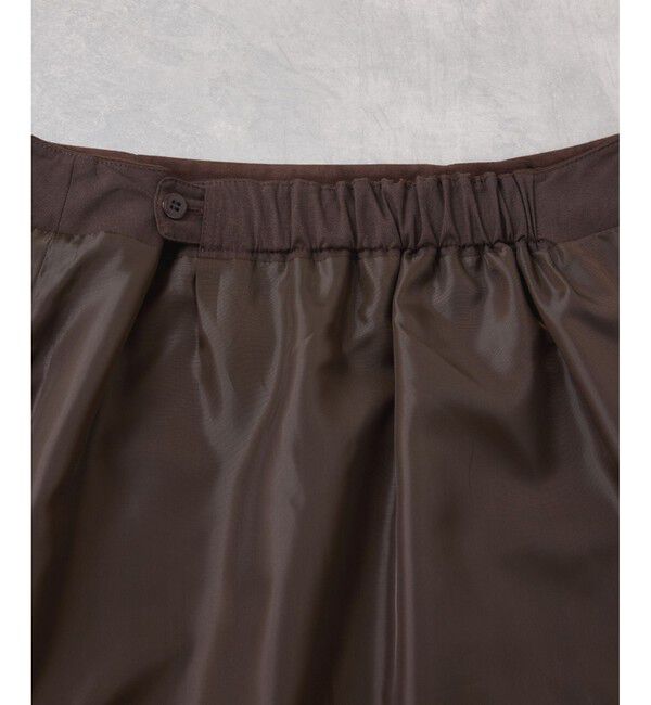 VIS「釦ポイントスエードライクミニスカート」|スカート|