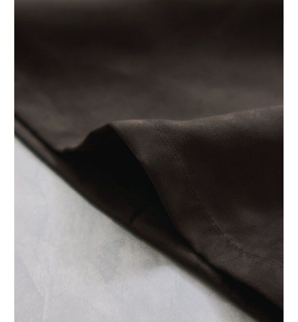 VIS「釦ポイントスエードライクミニスカート」|スカート|