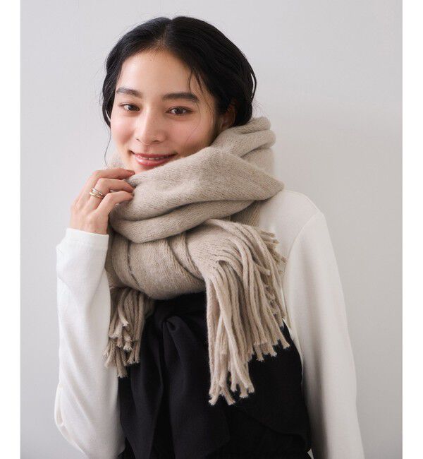 VIS「ミンクタッチもちもちストール」|ストール|