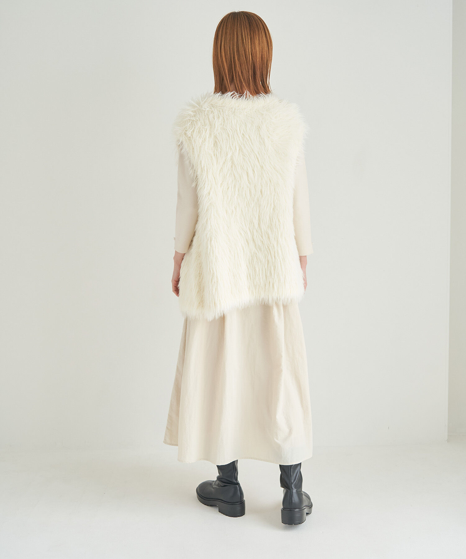 Rope&rsquo;Picnic「フェザーニットベスト」|ベスト・ジレ|