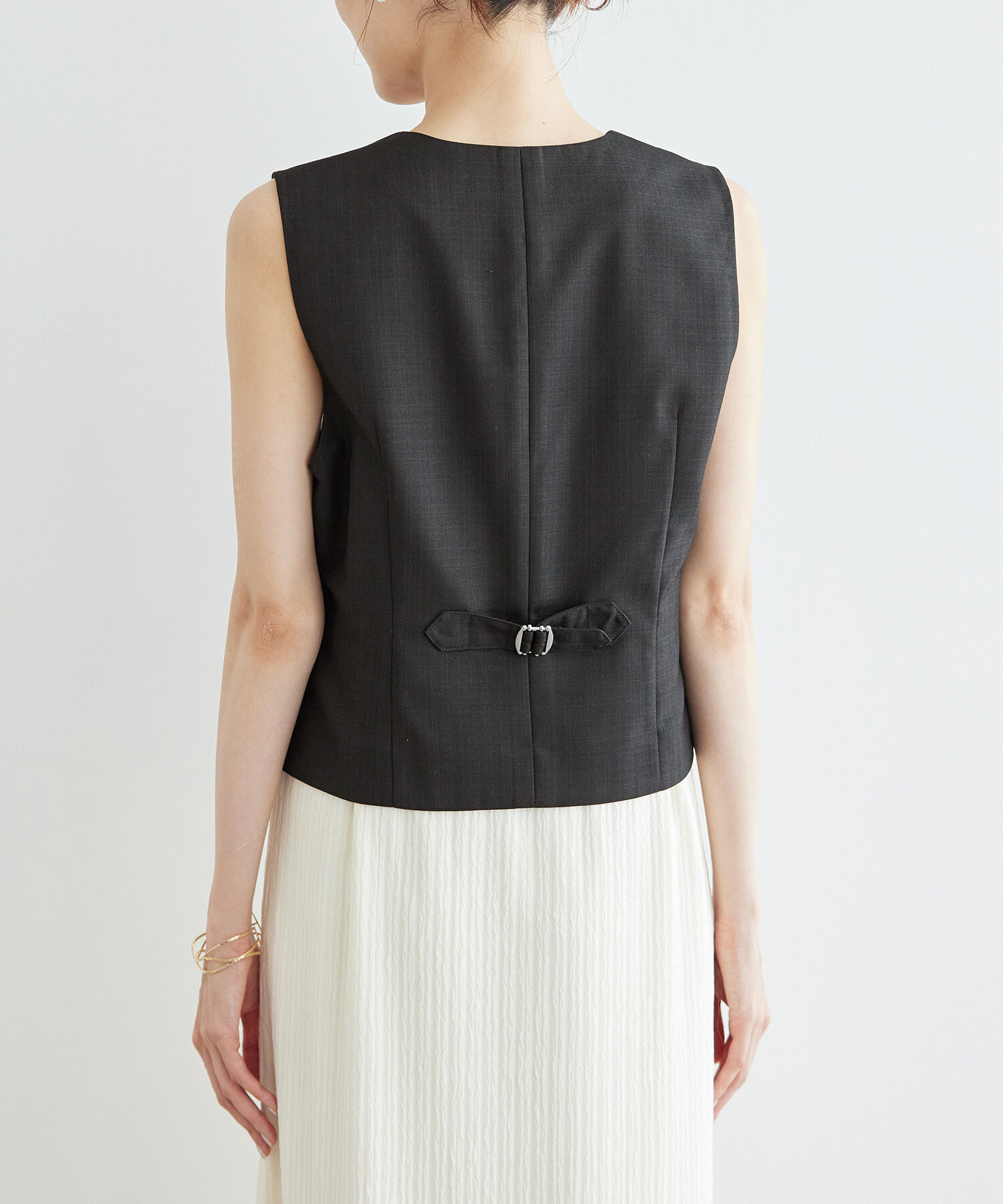 Rope&rsquo;Picnic「シャークスキンジレベスト/セットアップ対応」|ベスト・ジレ|