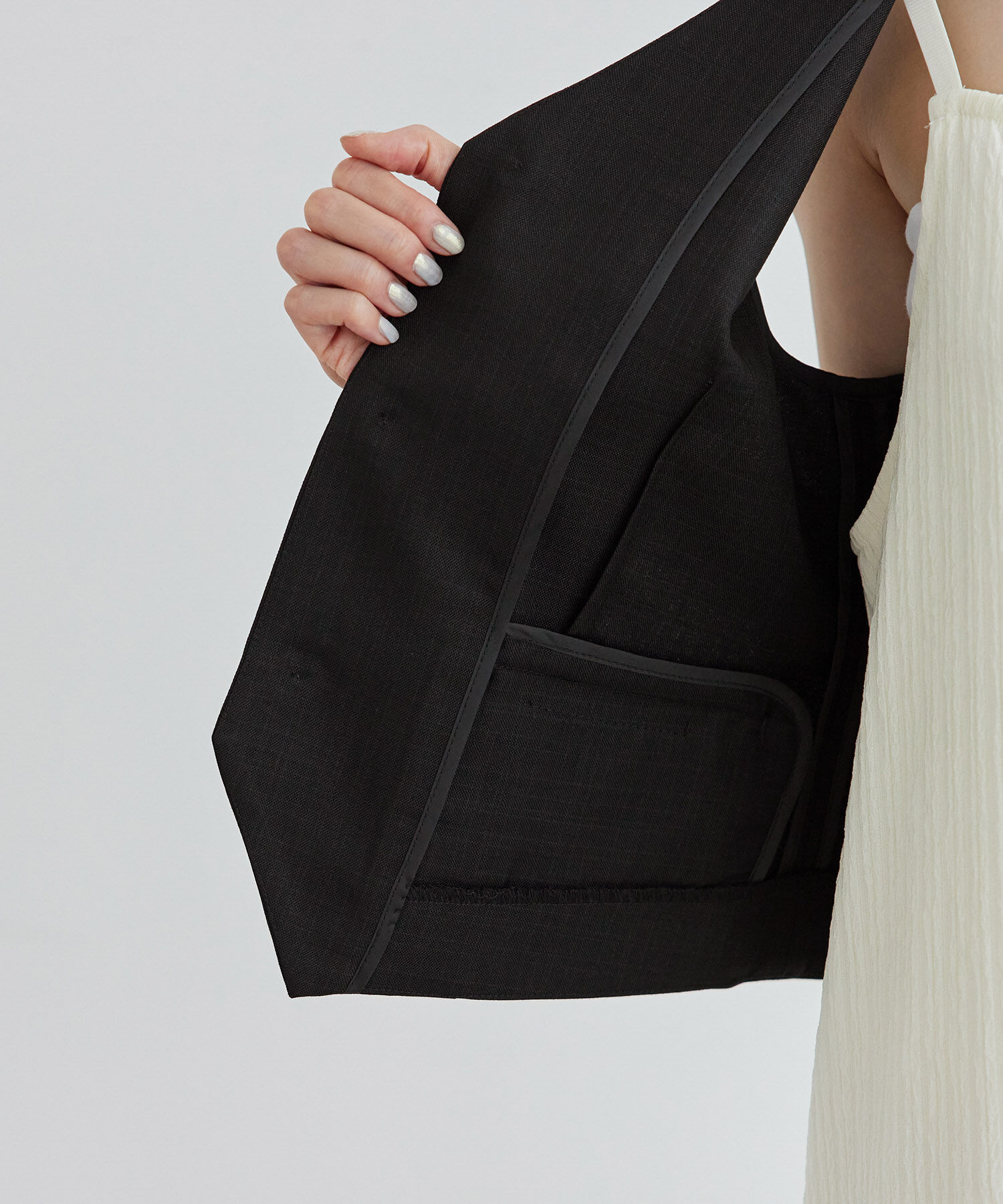 Rope&rsquo;Picnic「シャークスキンジレベスト/セットアップ対応」|ベスト・ジレ|