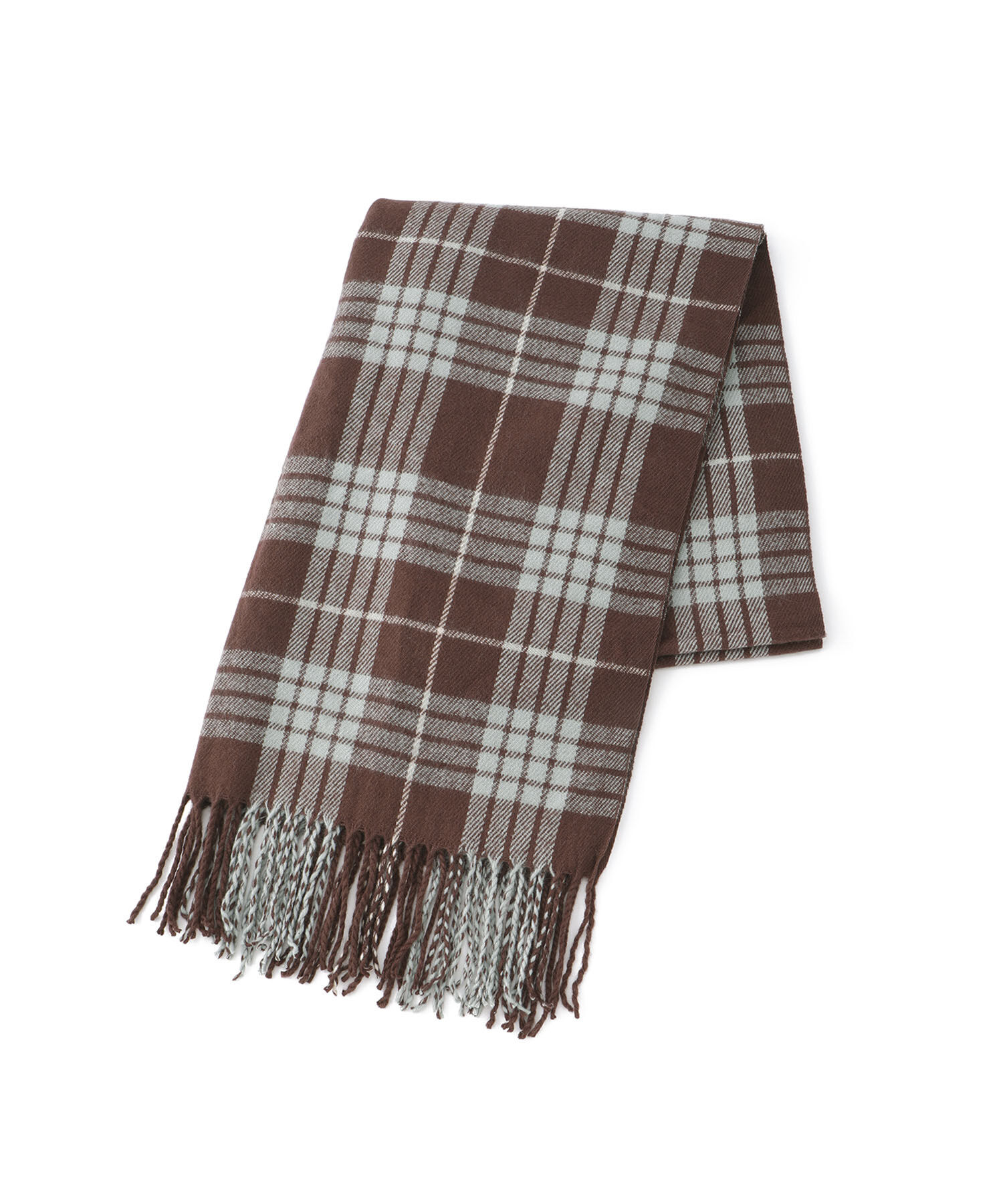 ROPE PICNIC PASSAGE「【Peter MacArthur/ピーターマッカーサー】ウール混チェックストール」|ストール|