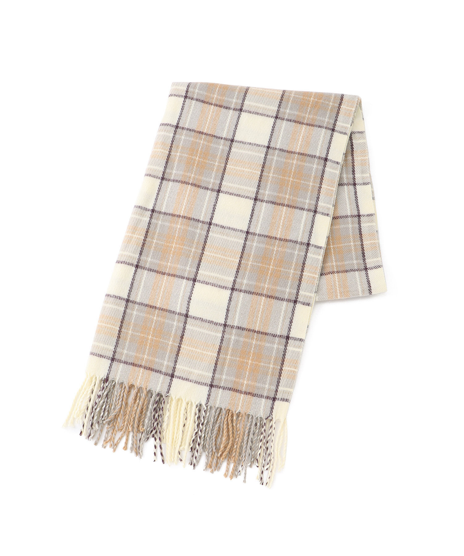 ROPE PICNIC PASSAGE「【Peter MacArthur/ピーターマッカーサー】ウール混チェックストール」|ストール|