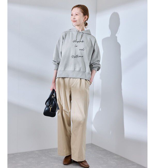 Rope&rsquo;Picnic「アソートロゴ刺繍裏毛フーディー」|パーカー|