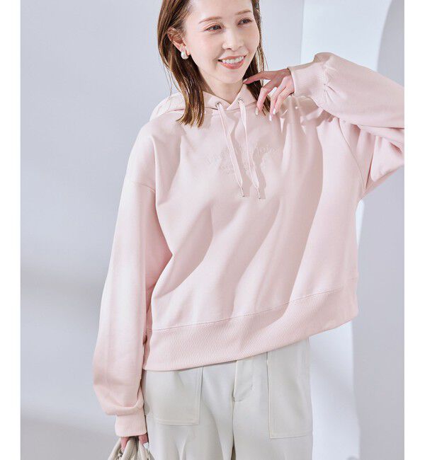 Rope&rsquo;Picnic「アソートロゴ刺繍裏毛フーディー」|パーカー|