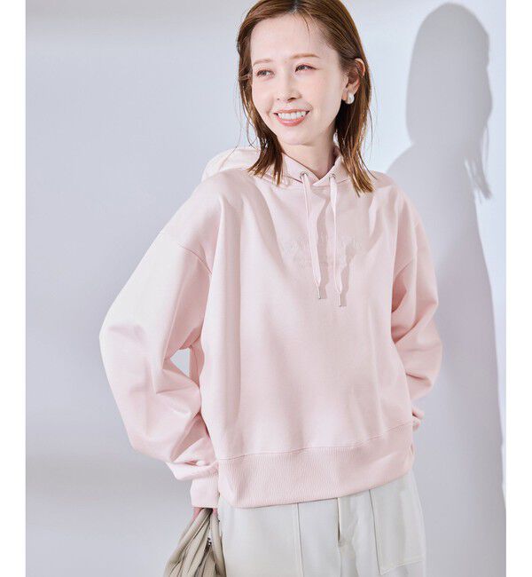 Rope&rsquo;Picnic「アソートロゴ刺繍裏毛フーディー」|パーカー|