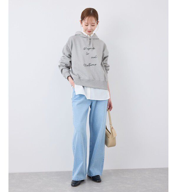 Rope&rsquo;Picnic「アソートロゴ刺繍裏毛フーディー」|パーカー|