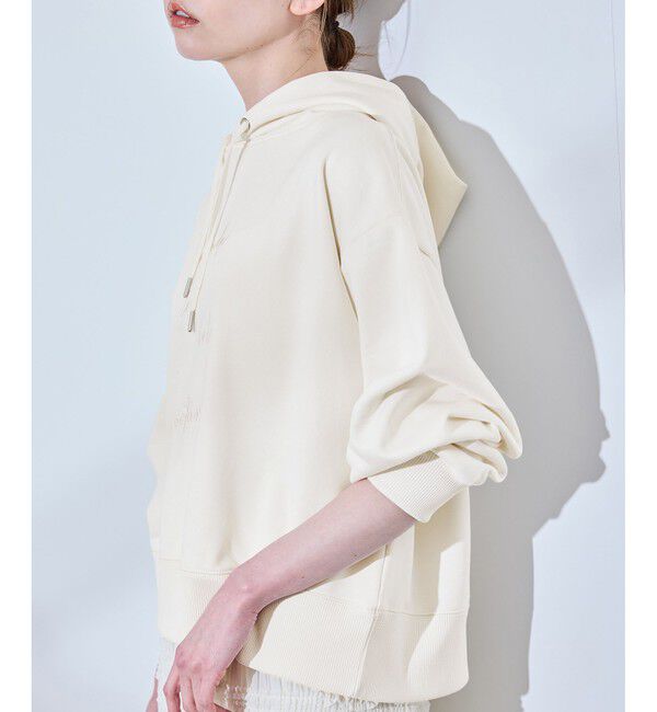 Rope&rsquo;Picnic「アソートロゴ刺繍裏毛フーディー」|パーカー|