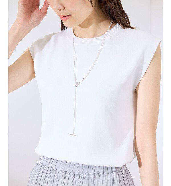 ROPE PICNIC PASSAGE「パール&times;チェーンラリエットネックレス」|ネックレス|