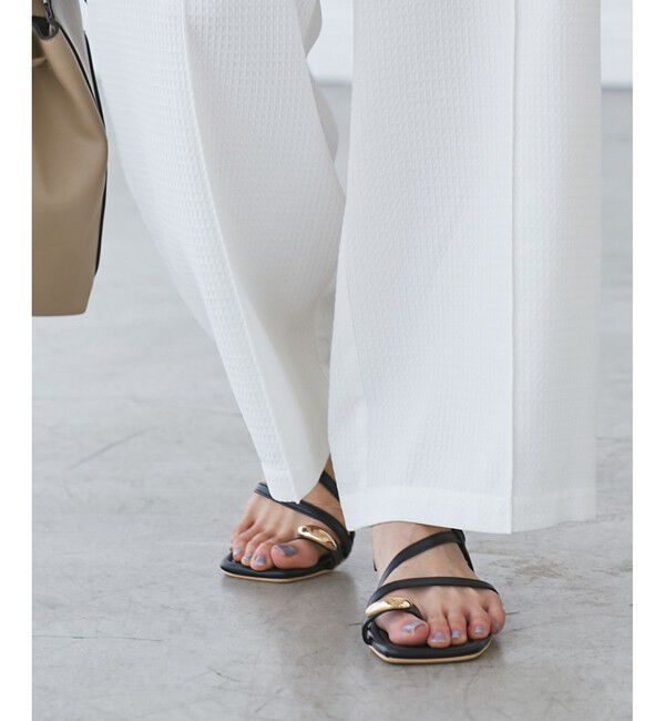 ROPE PICNIC PASSAGE「メタルサムリングサンダル」|サンダル|