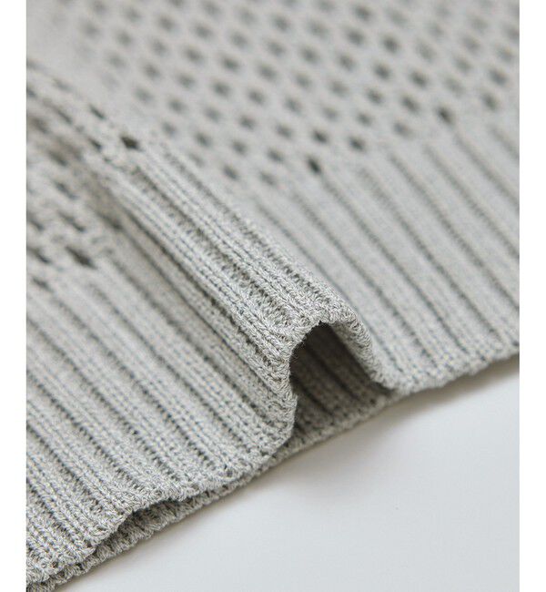 Rope&rsquo;Picnic「コード刺繍入りメッシュサマーニット」|ニット・セーター|