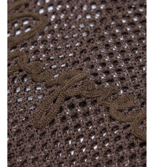 Rope&rsquo;Picnic「コード刺繍入りメッシュサマーニット」|ニット・セーター|