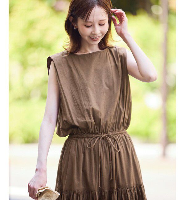 Rope&rsquo;Picnic「コットンボイルティアードワンピース」|ワンピース|