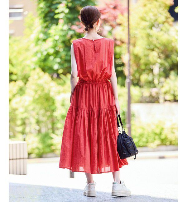 Rope&rsquo;Picnic「コットンボイルティアードワンピース」|ワンピース|