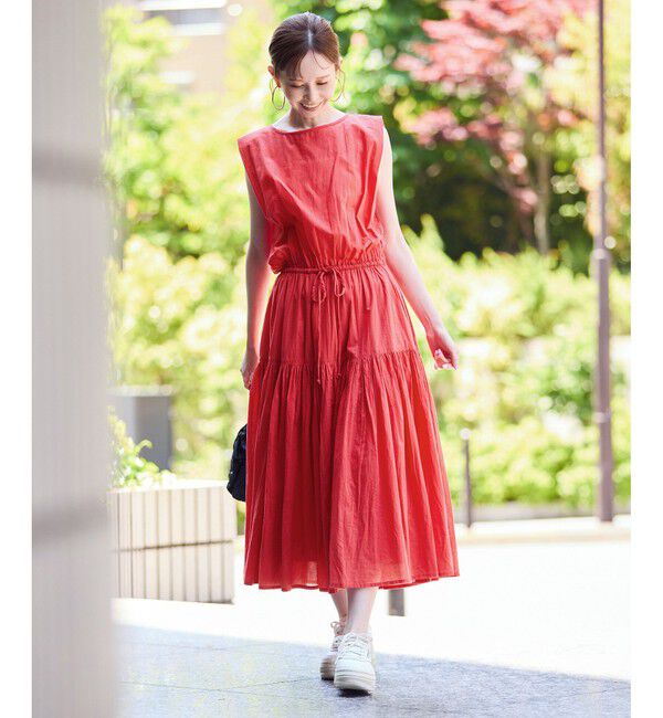Rope&rsquo;Picnic「コットンボイルティアードワンピース」|ワンピース|