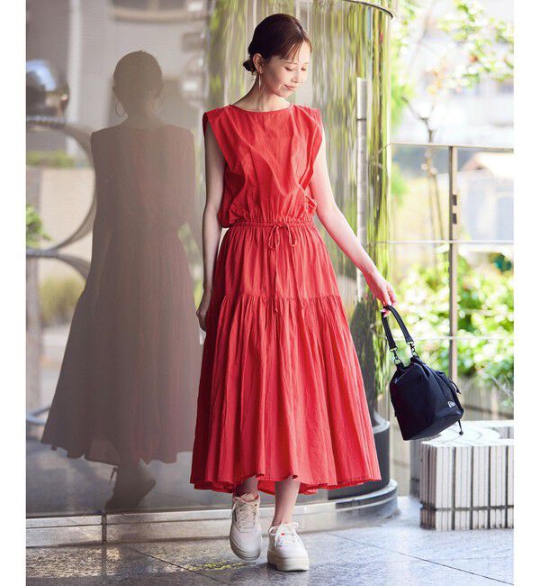 Rope&rsquo;Picnic「コットンボイルティアードワンピース」|ワンピース|