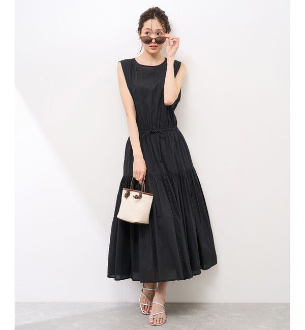 Rope&rsquo;Picnic「コットンボイルティアードワンピース」|ワンピース|