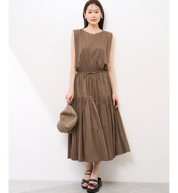 Rope&rsquo;Picnic「コットンボイルティアードワンピース」|ワンピース|