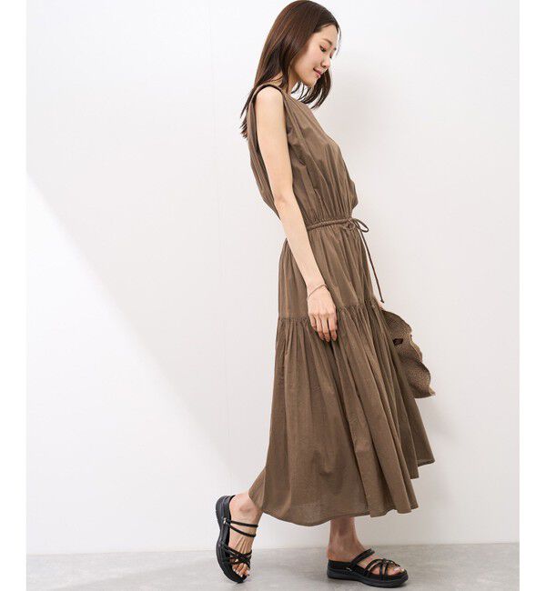 Rope&rsquo;Picnic「コットンボイルティアードワンピース」|ワンピース|