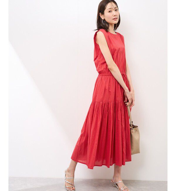 Rope&rsquo;Picnic「コットンボイルティアードワンピース」|ワンピース|