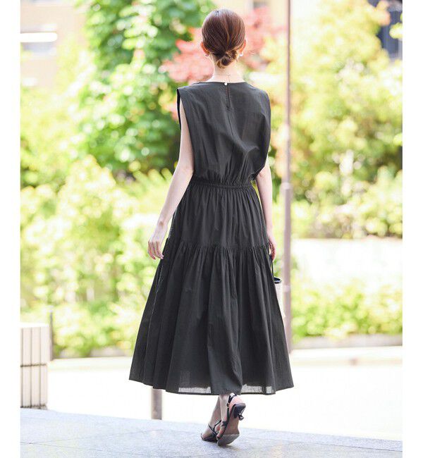 Rope&rsquo;Picnic「コットンボイルティアードワンピース」|ワンピース|