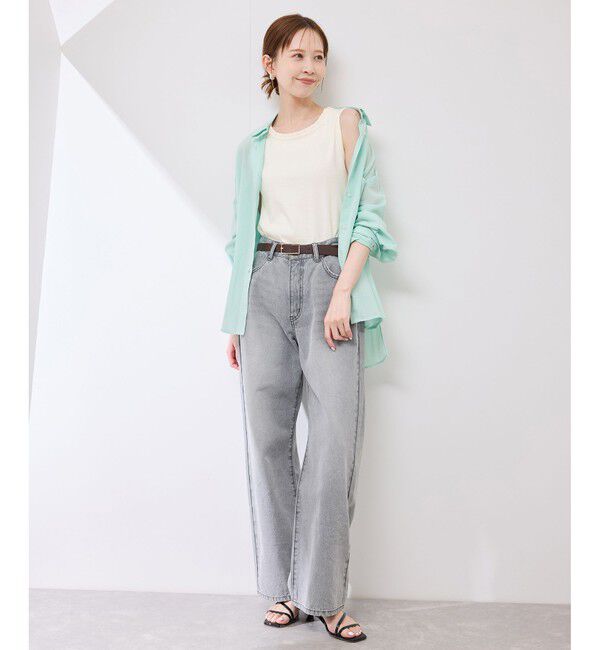 Rope&rsquo;Picnic「襟フリルタンクトップ」|タンクトップ|