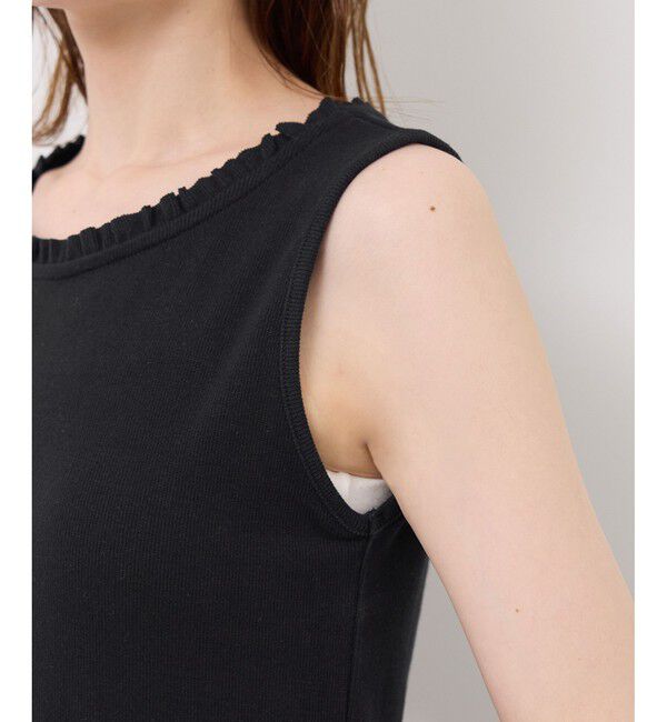 Rope&rsquo;Picnic「襟フリルタンクトップ」|タンクトップ|