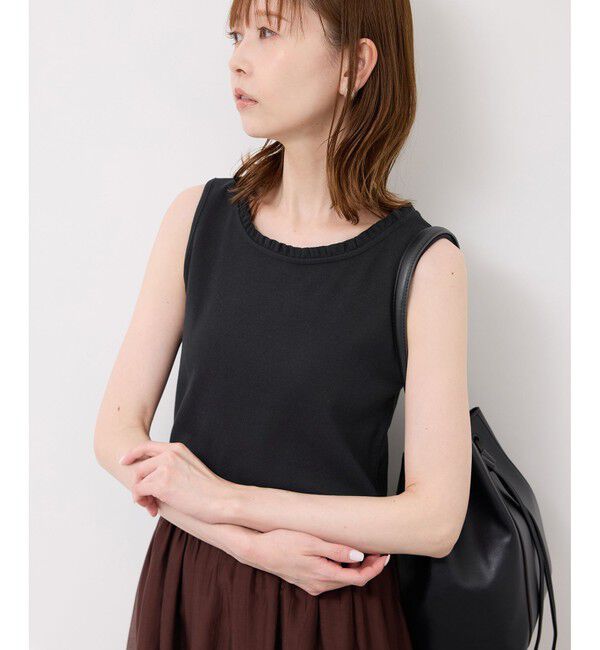 Rope&rsquo;Picnic「襟フリルタンクトップ」|タンクトップ|