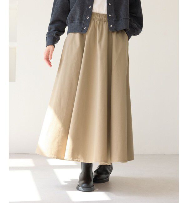 Rope&rsquo;Picnic「【Dickies】コットンダンプサーキュラーイージースカート」|スカート|