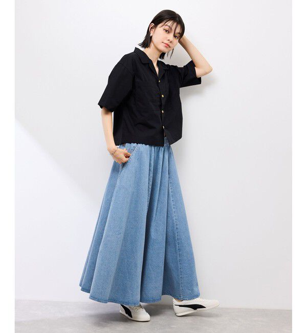 Rope&rsquo;Picnic「【Dickies】コットンダンプサーキュラーイージースカート」|スカート|