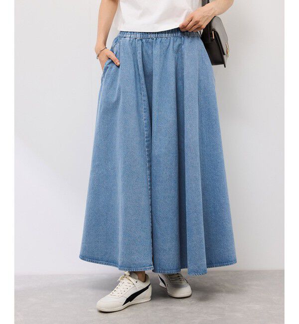 Rope&rsquo;Picnic「【Dickies】コットンダンプサーキュラーイージースカート」|スカート|